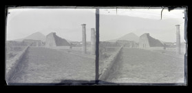 Ruines et vestiges de la Via Sacra de Rome (Italie).