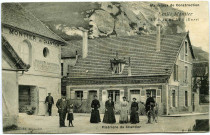 Andelys (Les). Matériaux de Construction Emile Montier - Platrière du Chantier.