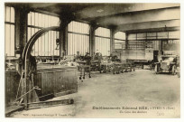 Evreux-Ville. Etablissement Edmond Hée, à Evreux - Un Coin des Ateliers.