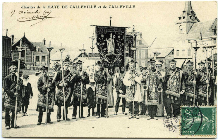Haye-de-Calleville (La). Charités de la Haye de Calleville et de Calleville.