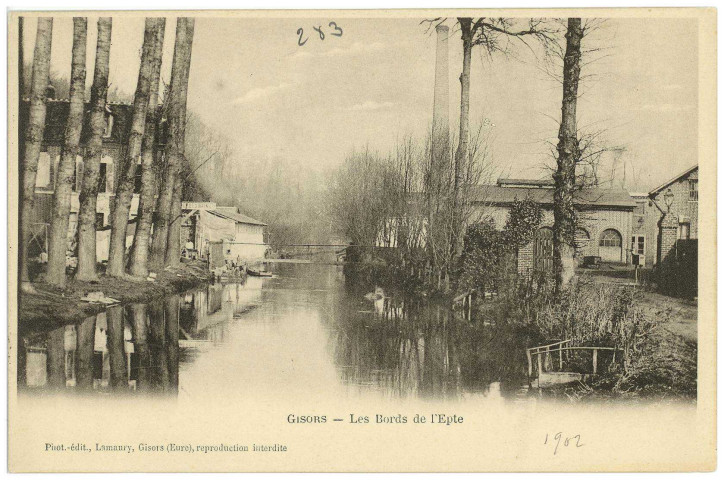 Gisors. Les Bords de l'Epte.