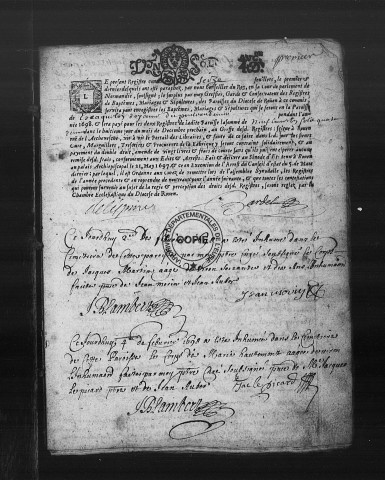 BMS (1698-1735)