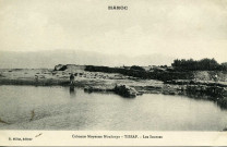 Colonne Moyenne Moulouya. - Tissaf.- Les Sources