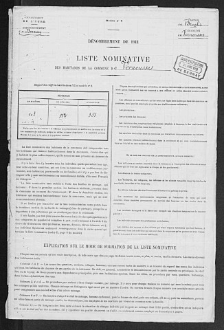 VERNEUSSES 1911