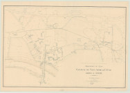 Saint-André-De-L'Eure _ MRU _ Plan topographique régulier du hameau de Ferrière