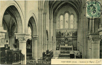Port-Mort. Intérieur de l'Eglise.