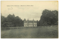 Manneville-la-Raoult. Château de M. de Brothonne.