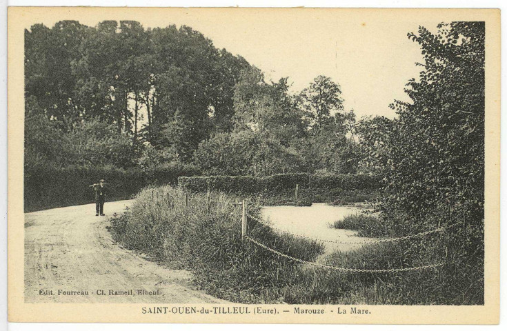 Saint-Ouen-du-Tilleul. Marouze - La Mare.