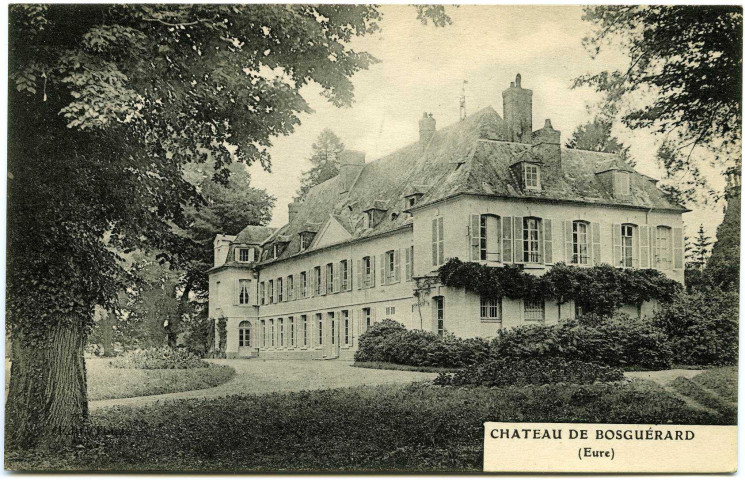 Bosguérard-de-Marcouville. Château de Bosguérard.