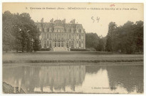Bémécourt. Château de Souvilly et la Pièce d'Eau.
