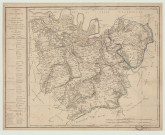 Carte du département de l'Eure dressée par ordre du baron Chambaudoin…