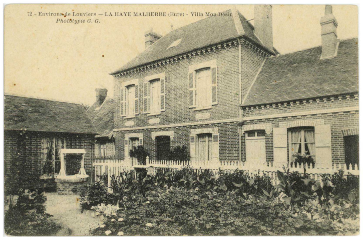 Haye-Malherbe (La). Villa Mon Désir.
