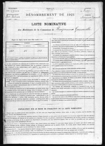 HONGUEMARE_GUENOUVILLE 1921