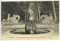 Vernon-Ville. Parc du Château de Bizy, Cascade de la Fontaine de Penthièvre.