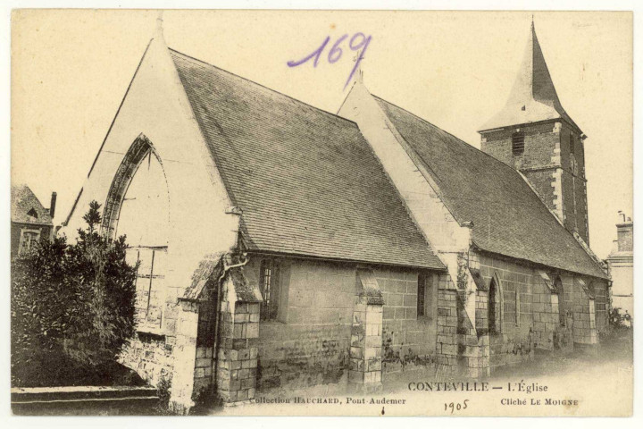 Conteville. L'Eglise.