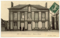 Autheuil. Mairie et Ecole.
