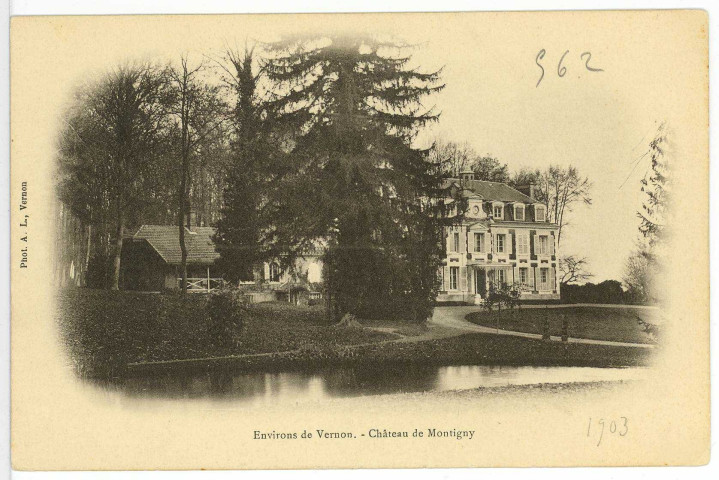 Saint-Marcel. Château de Montigny.