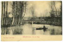Ménilles. Pont sur l'Eure.
