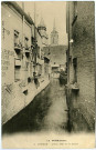 Evreux-Ville. L'Iton Rue de la Harpe.