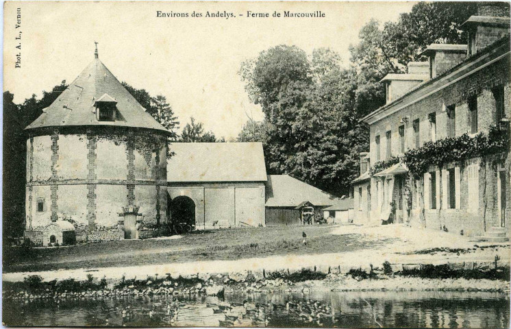 Andelys (Les). Ferme de Marcouville.