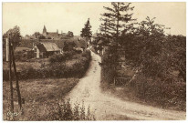 Mandres. Entrée du bourg.