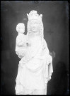 Statue de Vierge à l'enfant de l'église de Noyers (Eure).