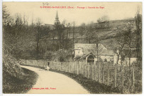 Saint-Pierre-de-Bailleul. Paysage à l'entrée du Pays.