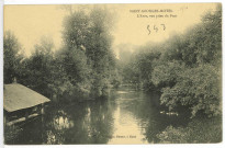Saint-Georges-sur-Eure. L'Avre, vue prise du Pont.