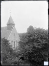 Vue d'ensemble de l'église de Letteguives (Eure).