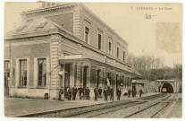 Conches-en-Ouche. La Gare.