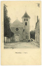 Mandres. L'Eglise.