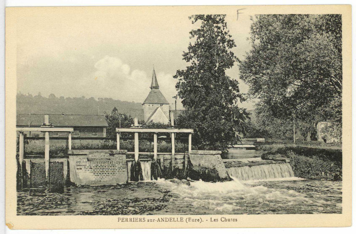 Perriers-sur-Andelle. Les Chutes.