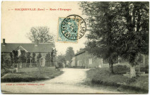 Hacqueville. Route d'Etrépagny.