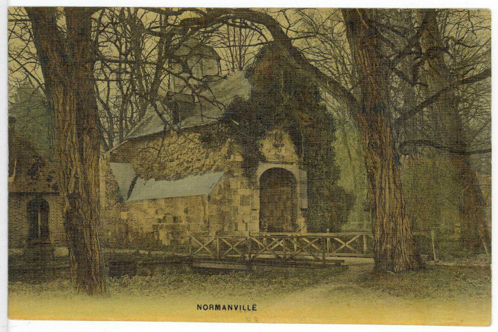 Normanville. La Chapelle du Château.