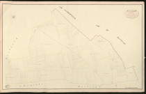 Heuqueville. Section B _ du Moulin _ 1re de 2 Feuilles