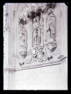 Statues de Saint-Antoine et Saint-Roch de l'église de Saint-Riquier (Somme).