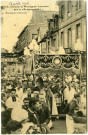 Divers. Entrée solennelle de Monseigneur Lemonnier dans sa ville épiscopale. - Monseigneur bénissant.