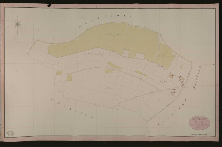 Sancourt. Section D _ des Incrottes _ 2e et dernière Feuille