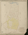 Saint-Marcel. Tableau d'assemblage _ du Plan Parcellaire de la Commune de Saint Marcel _ Canton de Vernon - Evreux - Eure. _ Terminé sur le Terrain en 1825, sous l'administration de M. Le Vicomte Raymond Delaitre, Préfet _ M. Rouland, Maire _ et sous la Direction de M. Aubelin, Directeur des Contributions directes _ M. Hautier, Géomètre en Chef. _ Par M. Chainot, Géomètre de 1re classe.