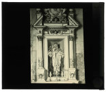 Église de Giverville (Eure), autel-retable.