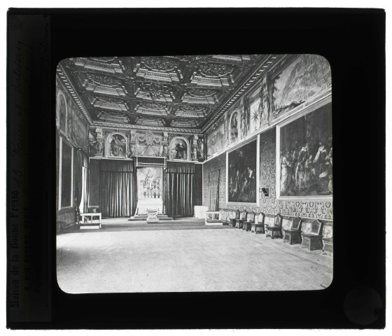 Salle du consistoire au Vatican.