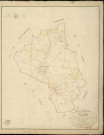 Collandres. Tableau d'assemblage _ du Plan Parcellaire de la Commune de Collandres _ Canton de Conches - Evreux - Eure. _ Terminé sur le Terrain le 9 Juin 1855 , sous l'administration de M. Janvier, Préfet _ M. Loiseleur, Maire _ sous la Direction de M. Masson, Directeur des Contributions directes _ M. Le Fébure, Géomètre en Chef. _ Par M. Buquet, Géomètre de 1re classe.