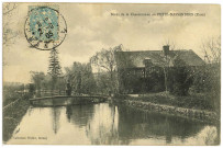 Nassandres. Bords de la Charentonne au Petit-Nassandres (Eure).