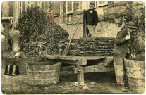 Divers. Normandie. - Fabrication du Cidre en Maison bourgeoise. - … du Marc.