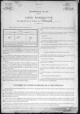 BERNOUVILLE 1906