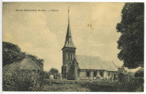 Saint-Denis-des-Monts. L'Eglise.