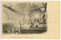 Saint-Sébastien-de-Morsent. Eglise Saint-Sébastien intérieur.