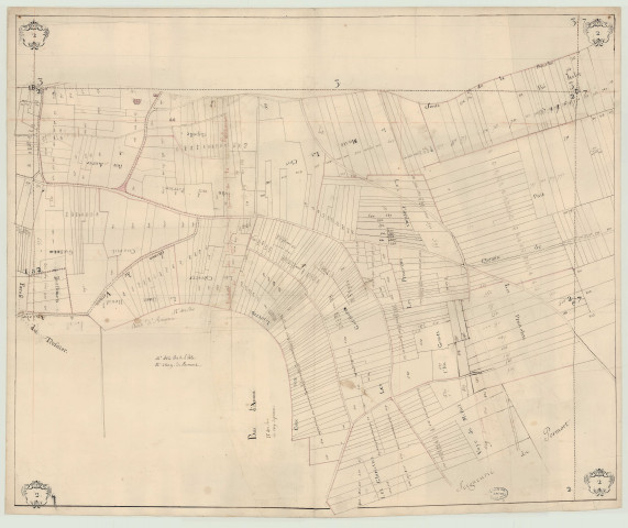 Notre-Dame-de-L'Isle - Atlas du plan de la paroisse Notre-Dame-de-l'Isle. *
