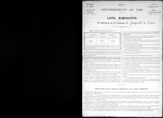 JONQUERETS_DE_LIVET(LES) 1926