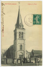 Trouville-la-Haule. L'Eglise et la Place.